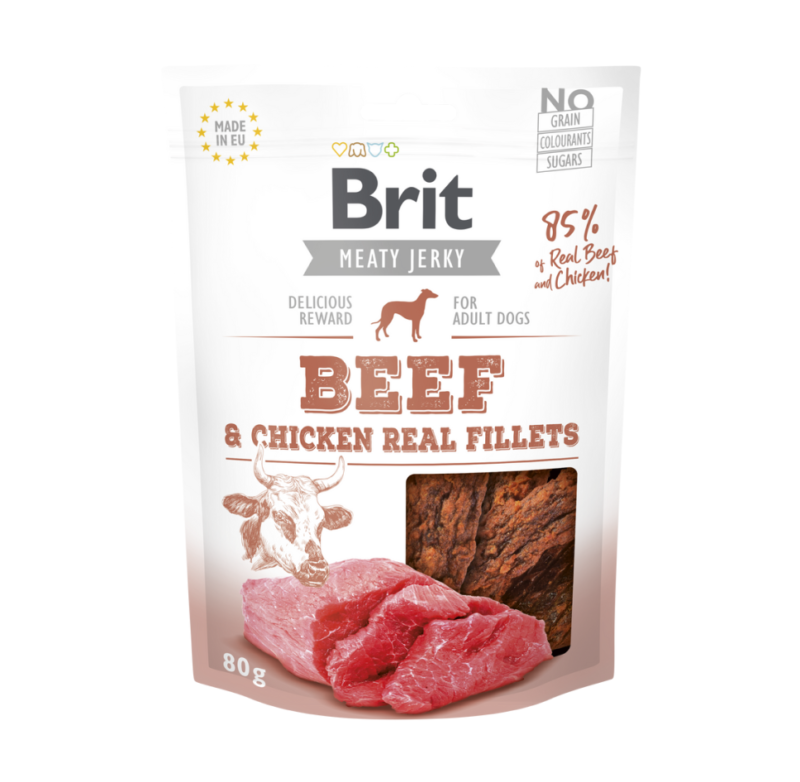 Brit Jerky Beef&Chicken Fillets